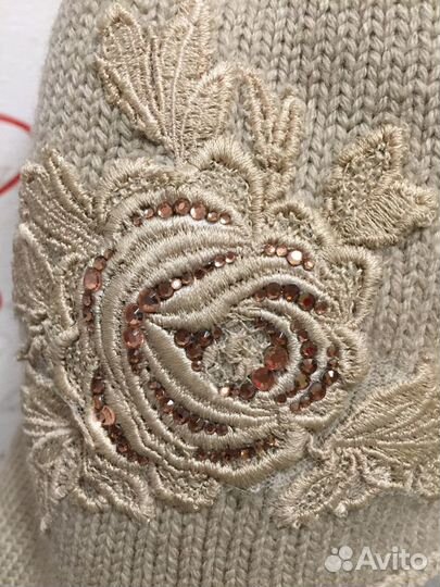 Шапка зимняя для девочки 52/54