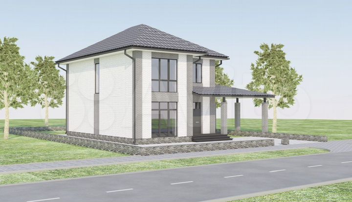 Дом 189,9 м² на участке 3,5 сот.