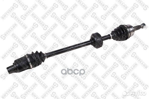 SX привод правый 765mm, 24166 Dacia Logan/Sand