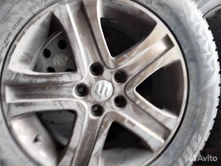 Литые диски r17 suzuki grand vitara обмен