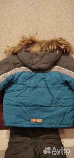 Костюм зимний kiko для мальчика, рост 122-128