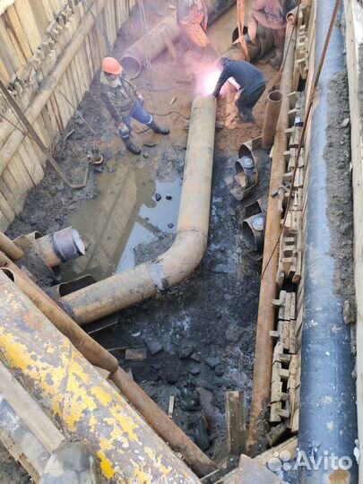 Монтаж наружных сетей (водопровод, канализация)