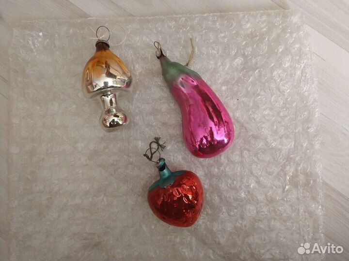 Елочные игрушки СССР