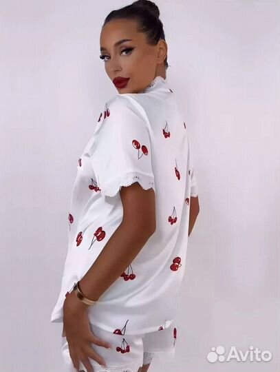 Шёлковая пижама женская