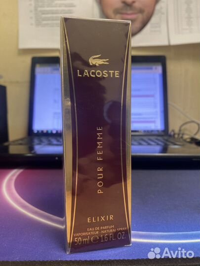 Lacoste pour femme elixir 50 духи оригинал