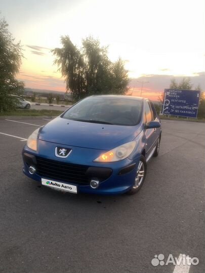 Peugeot 307 1.6 AT, 2007, 250 500 км