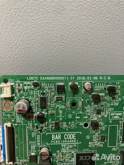 Материнская плата тв LG