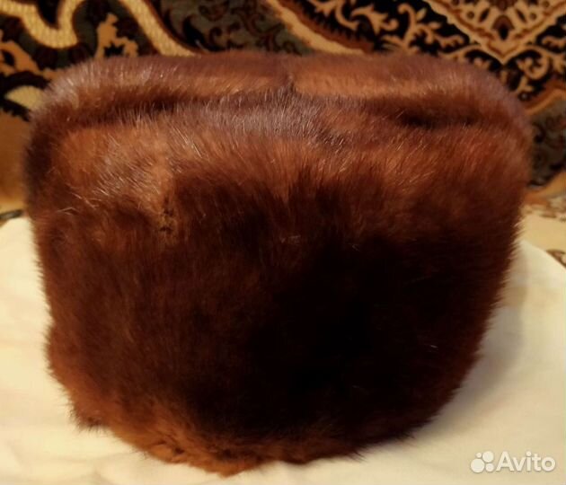 Шапка норковая мужская