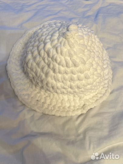 Вязаная панама