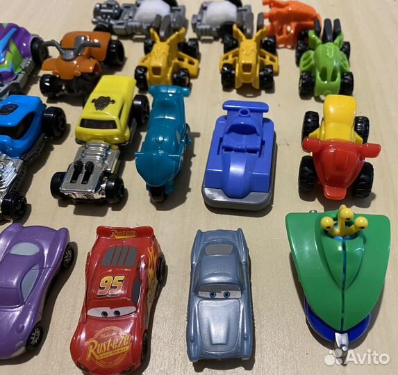 Машинки от киндер сюрприза