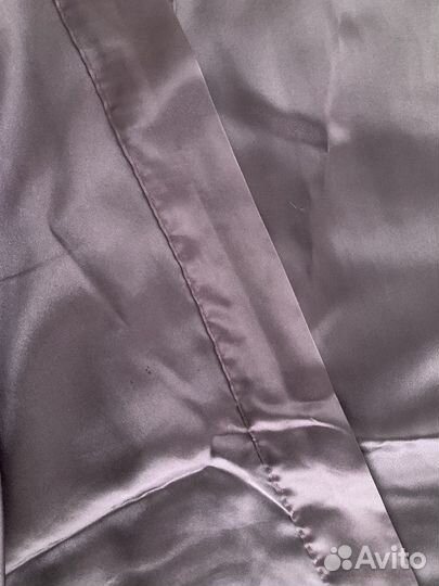 Халат женский атласный