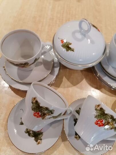Чайно-кофейный сервиз ГДР
