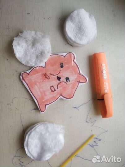 Блокнот ручной работы с хомячком