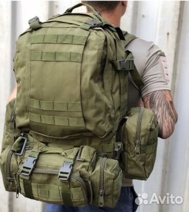 Рюкзак тактический не промокаемый 50 литров