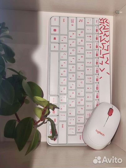 Беспроводная клавиатура и мышь Logitech MK240 Nano