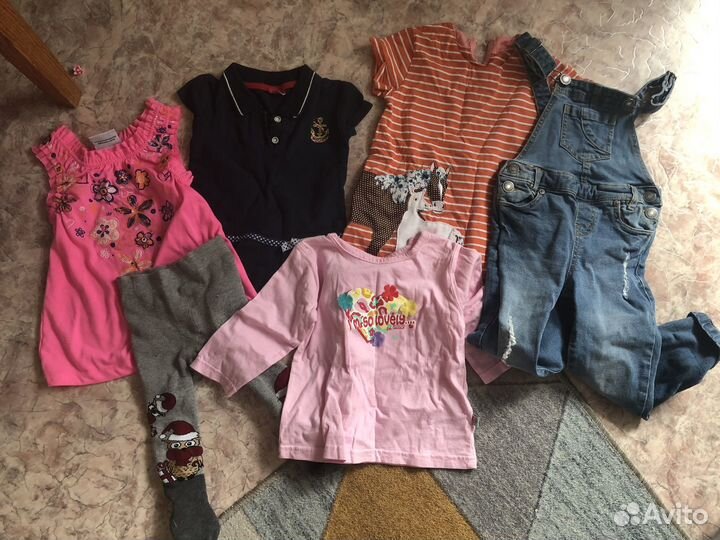 Детские вещи пакетом для девочек