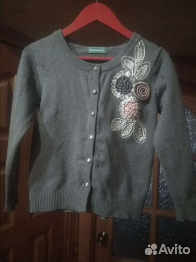 Тёплая кофта для девочки