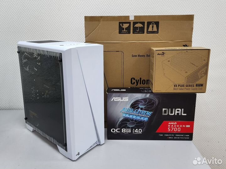 Игровой Intel Core i7-6700/16Gb/SSD 512Gb/RX 5700