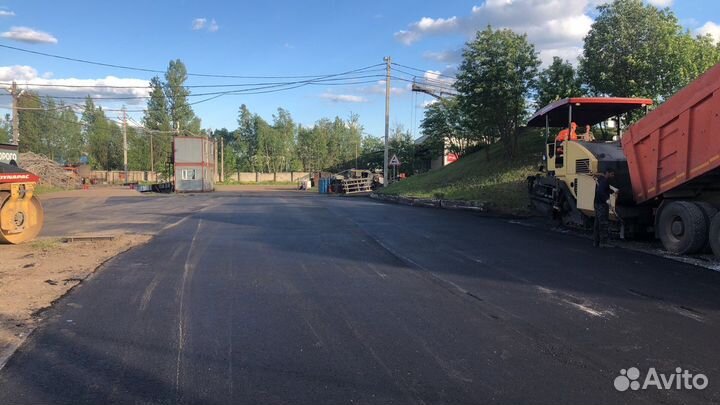 Укладка асфальта благоустройство