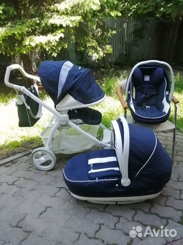 Коляска 3 в 1 Peg perego book plus комплект