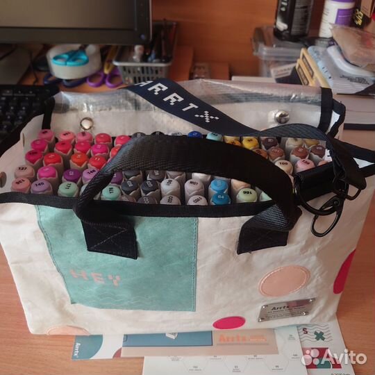 Маркеры для скетчинга двухсторонние