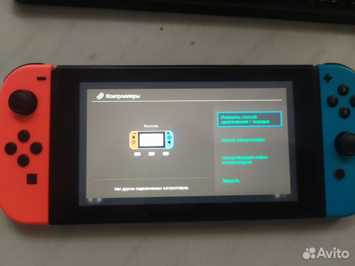 Nintendo switch rev 1 полный комплект + игра
