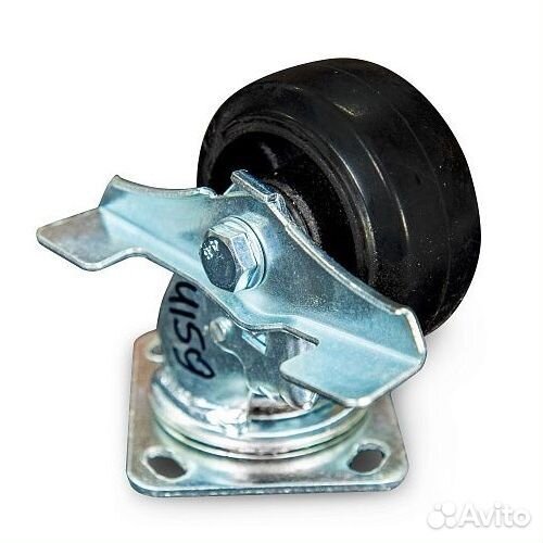 Колесо большегрузное SCdb 42 100мм обрезиненное с