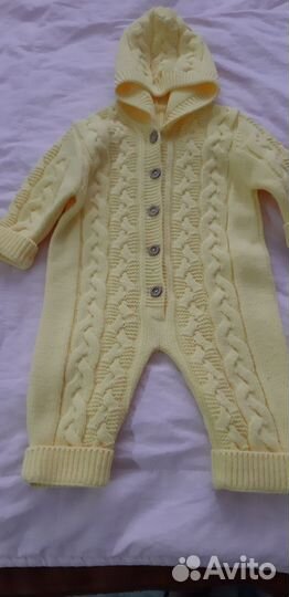 Комбинезон вязаный