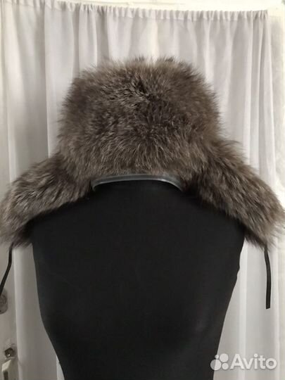 Шапка ушанка меховая
