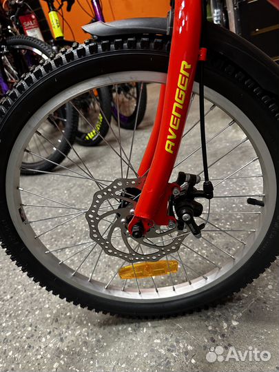 Детский велосипед Avenger C200 D оранжевый