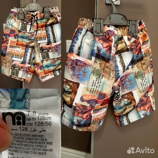 Плават.шорты мальчика Gap,Зара,Мазекея на 4-7лет