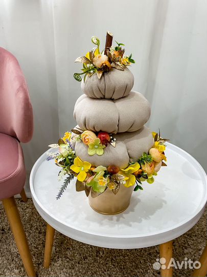 Осенняя тыква композиция