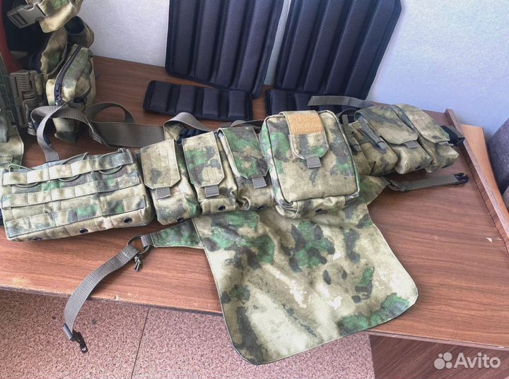 Тактический Пояс Мох Мультикам