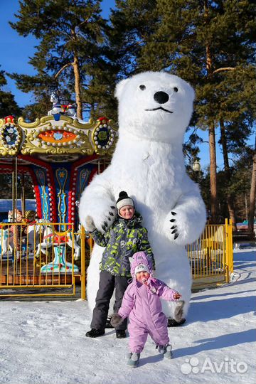 Белый мишка поздравление