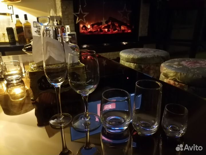 Бокал, Фужер, Стакан, Стопка. aeroflot