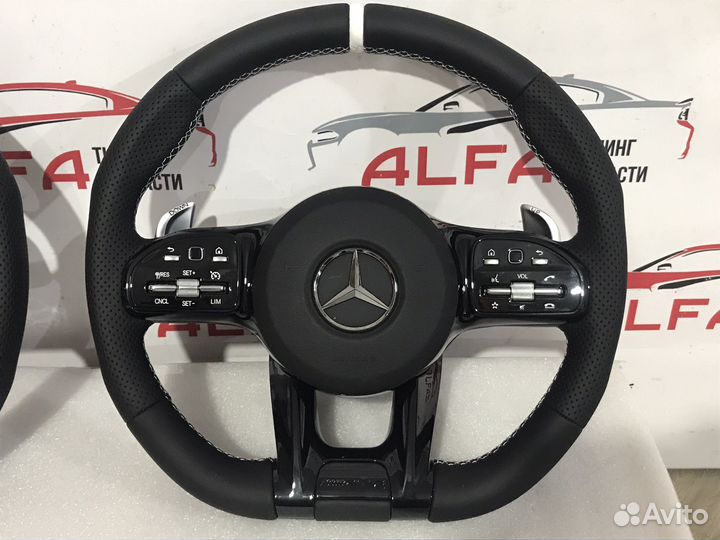 Руль Mercedes AMG GT black