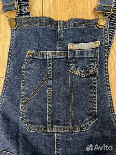 Одежда для беременных джинсовый комбинезон