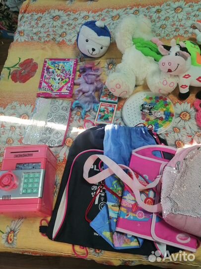 Детские игрушки пакетом для девочки