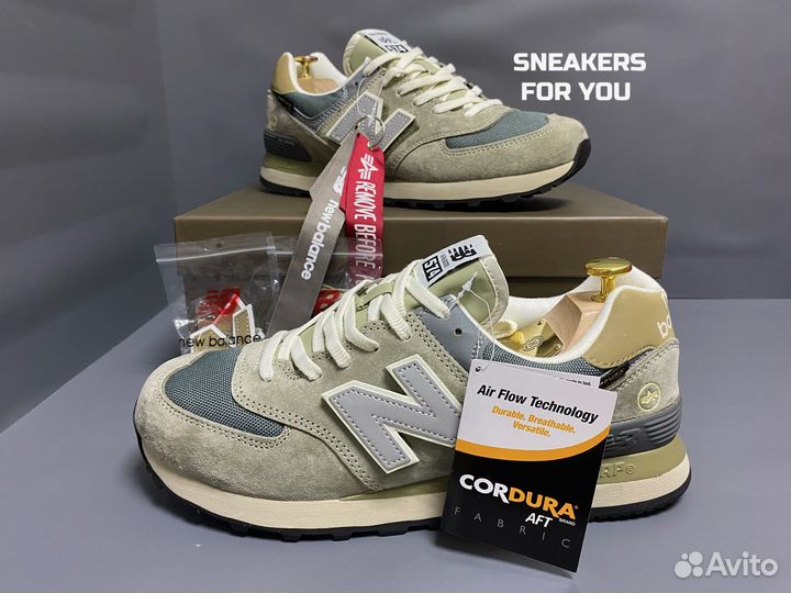 Кроссовки New balance alpha industries x 574