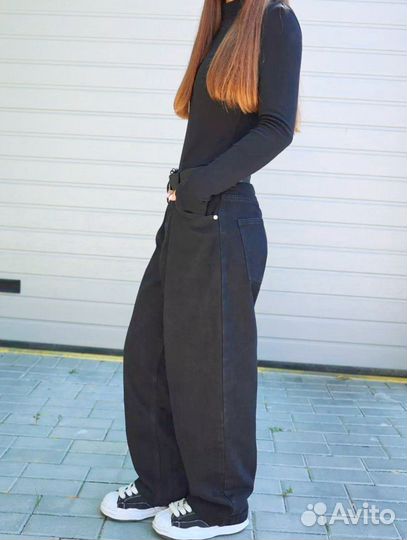 SK8 джинсы широкие