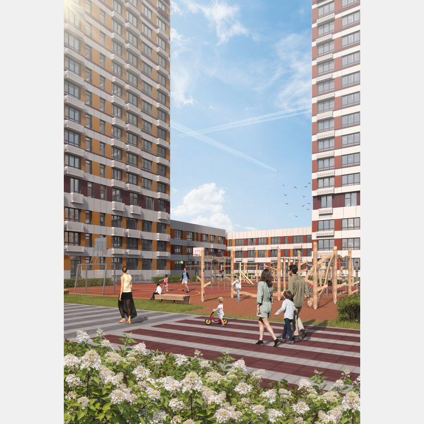 1-к. квартира, 34,1 м², 8/25 эт.