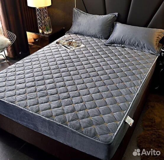 Стеганные наматрасники