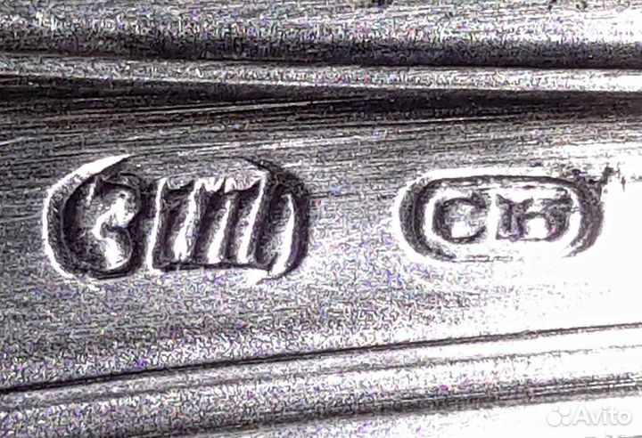 Набор вилок из мельхиора