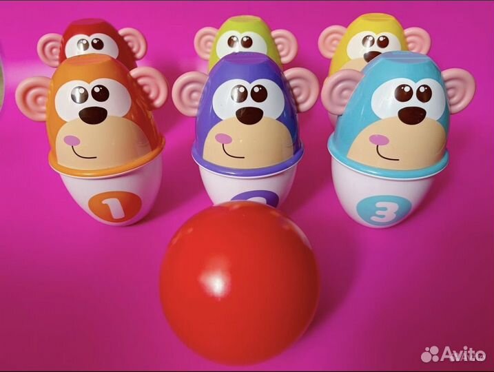 Детские игрушки боулинг chicco