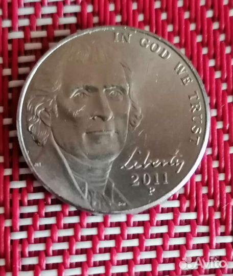 Квотеры США -парки, 5 центов США