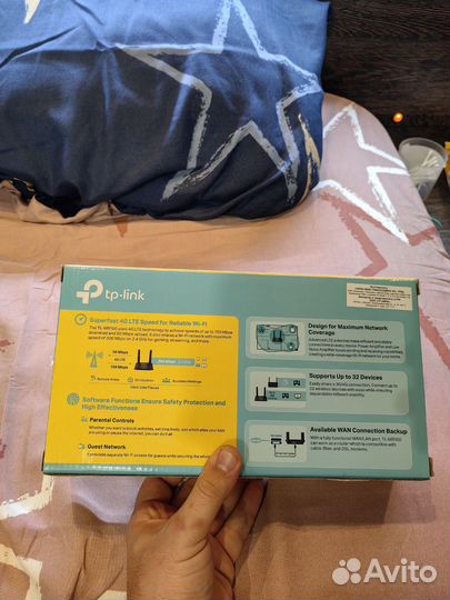 Роутер tp link tl mr100 4G LTE