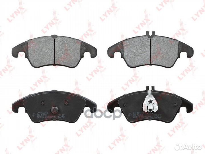 Колодки тормозные mercedes W204/W212 (спорт)