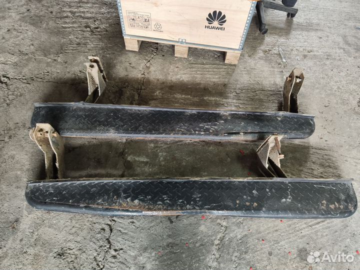 Силовые пороги nissan patrol 61