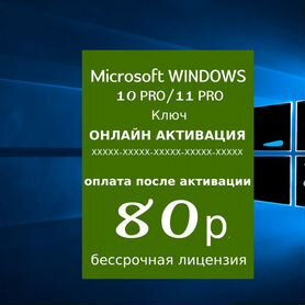 Активация windows 10, 11, 8, 7 ключ активации