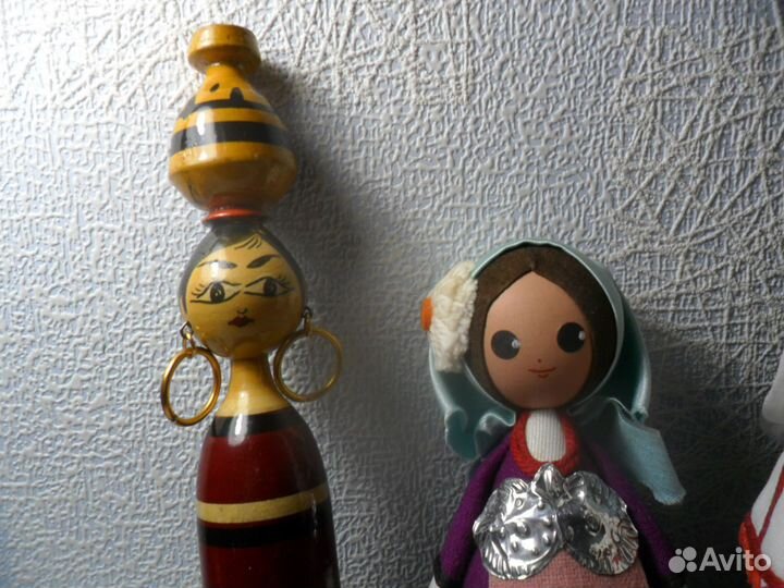 Куклы дерево. Европа Серия